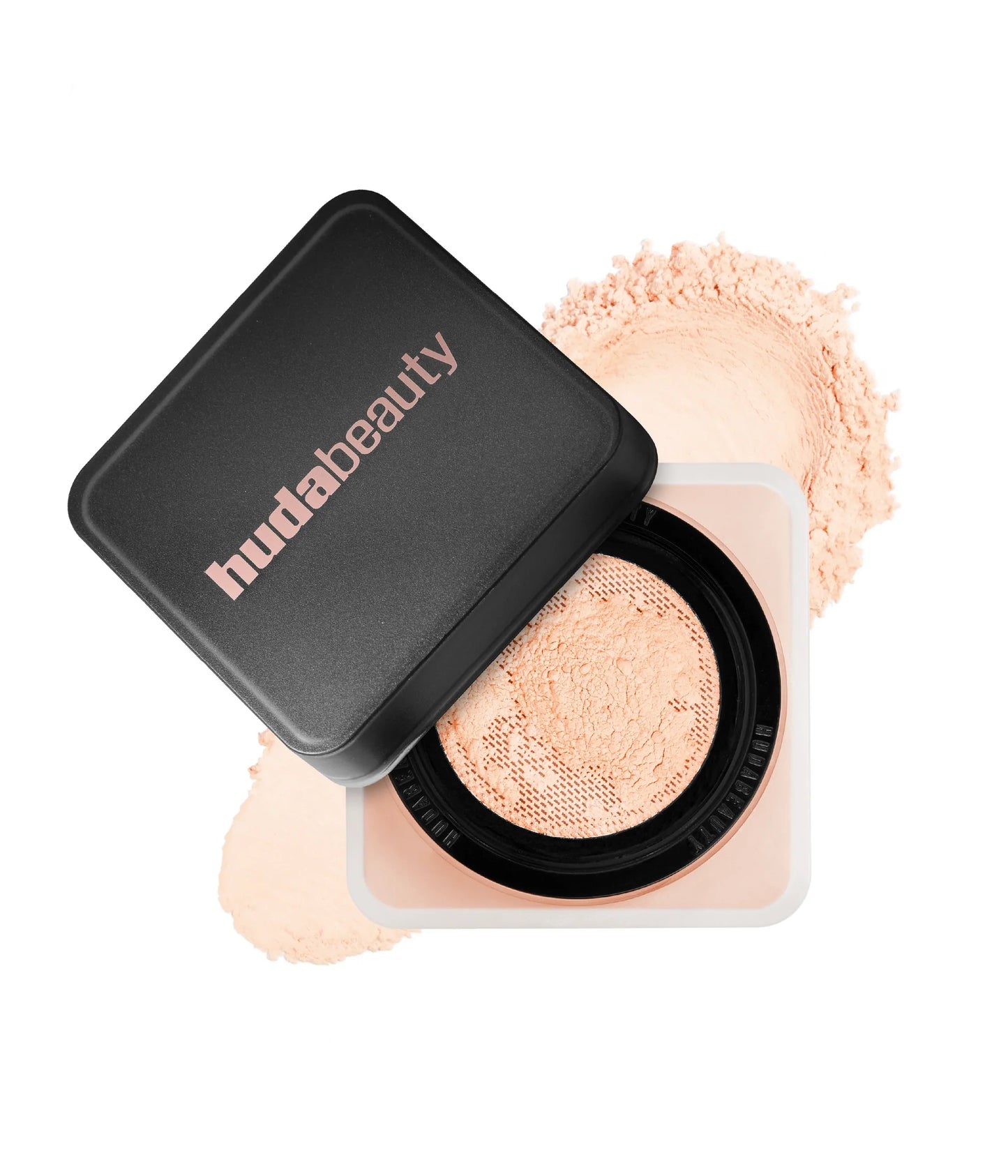 huda beauty losepowder-peach pie