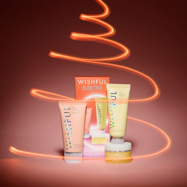 huda beauty wishful glow trio kit
