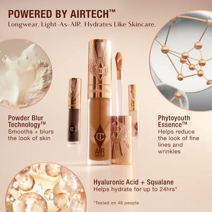 charlotte tilbury air brush flawless blur concealer