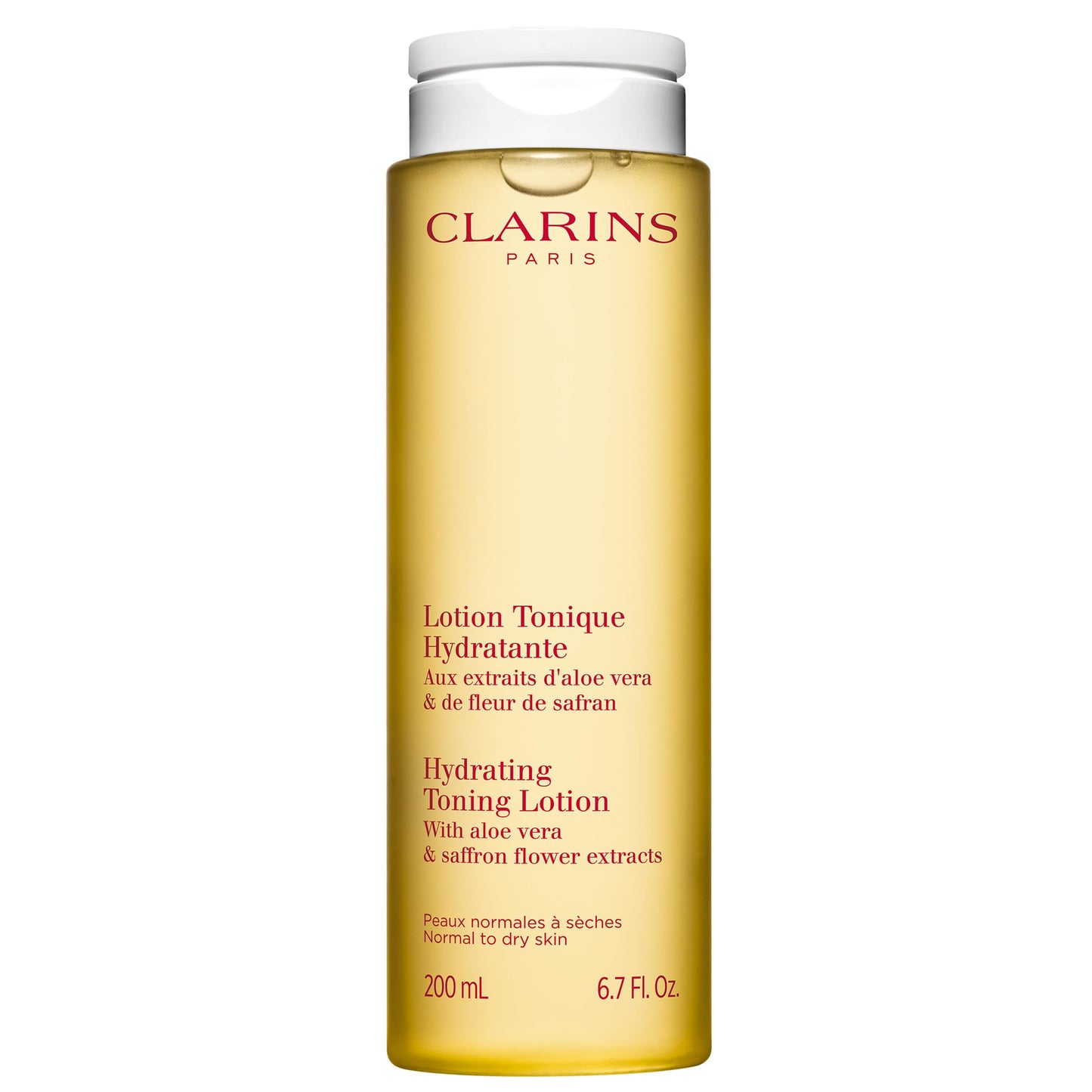 clarins toner -yellow new