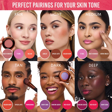 Danessa Myricks Yummy Skin Blurring Balm Powder Flushed Rosé N Brunch