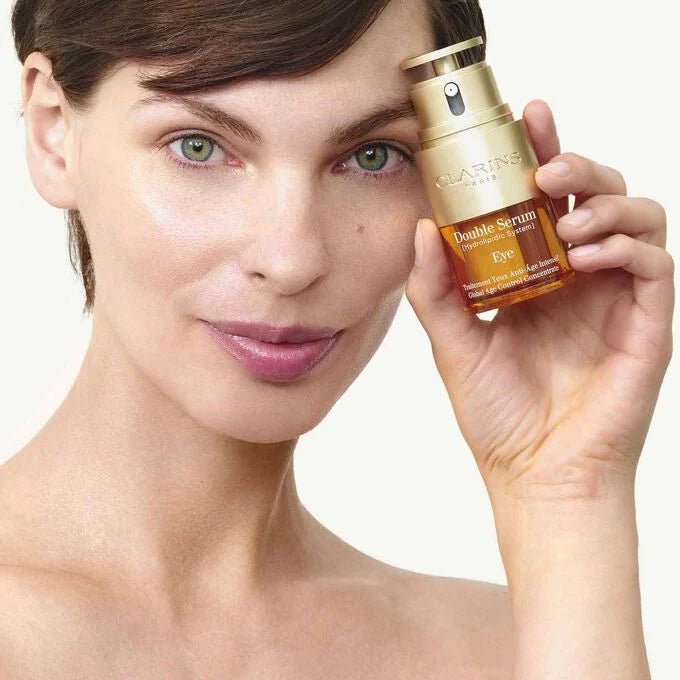 clarins double serum