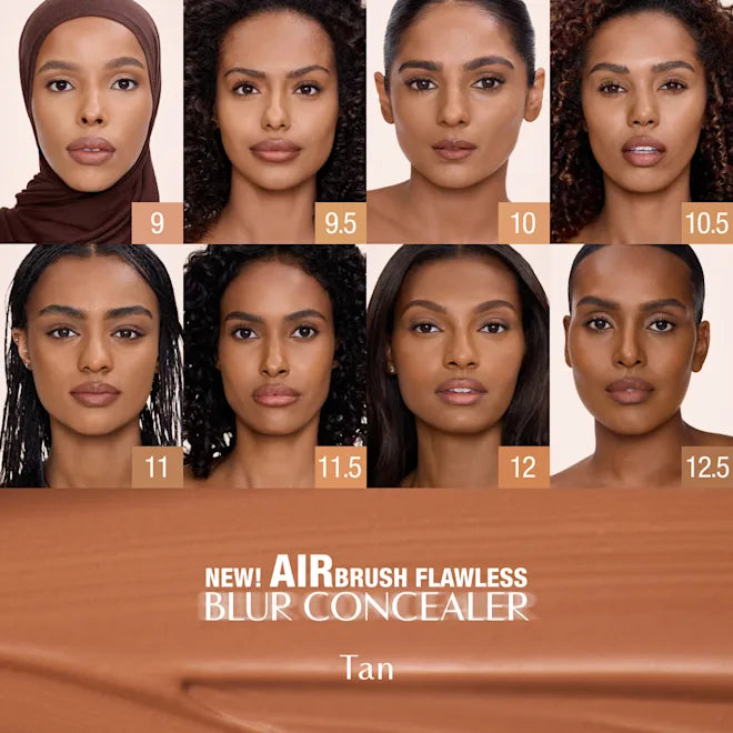charlotte tilbury air brush flawless blur concealer