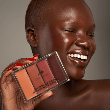 dewy cheek and lip palette