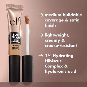 e.l.f. soft glam satin concealer-13 fair neutral