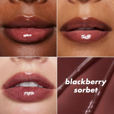 e.l.f. glow reviver lip balm-black berry sorbet