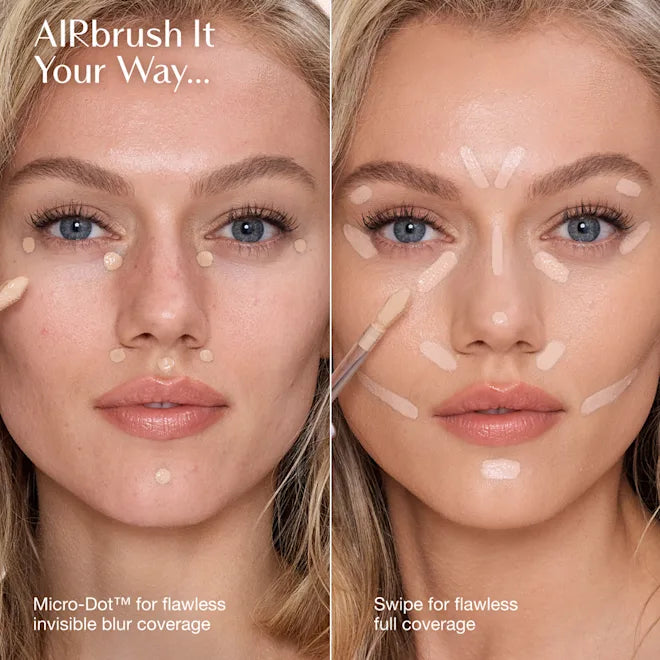 charlotte tilbury air brush flawless blur concealer